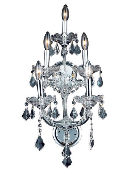 4004W12.5CC-911C 12.5X30  5 LIGHT CLEAR CHROME