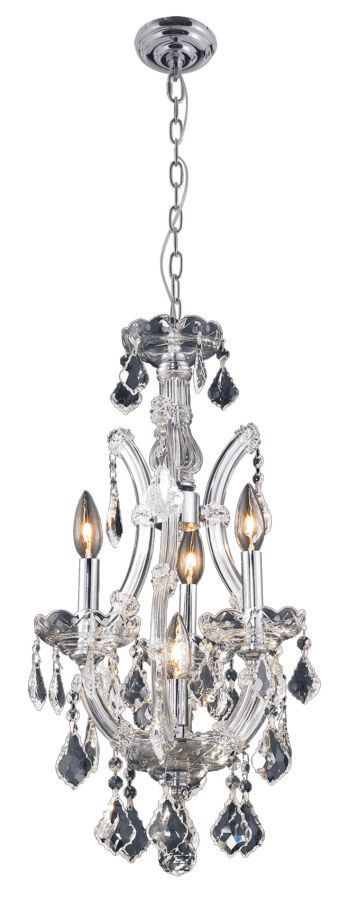 4004W12CC-911C 12X26  4 LIGHT CLEAR CHROME