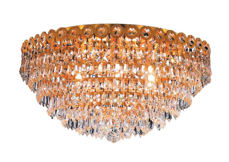 1036F401-20G    20X11  8 LIGHT   24K GOLD