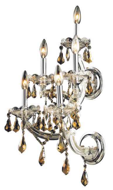 4004W12.5CC-917T 12.5X30  5 LIGHT CLEAR CHROME
