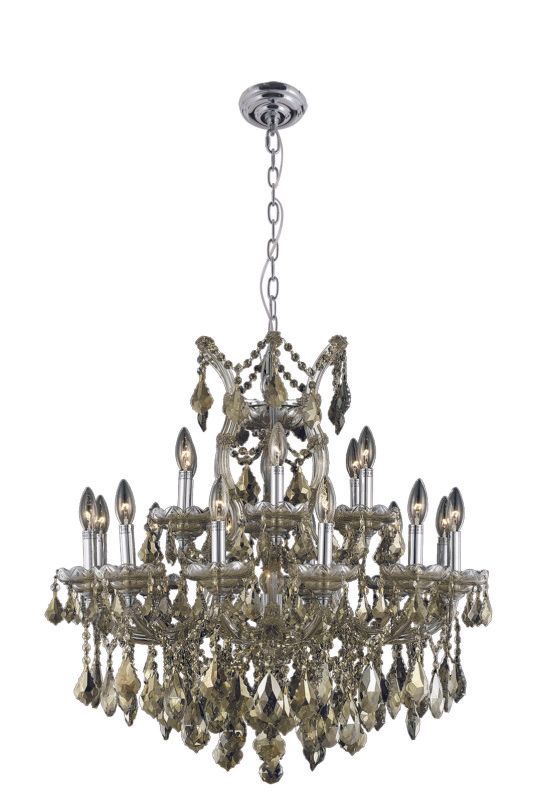 4004W31T-911T  31X30  16 LIGHT  TEAK CHROME