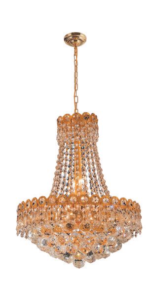 1036H16G  16X20  11 LIGHT  24K GOLD