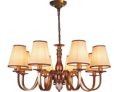 2010W30SB  30 X 15  - 8 LIGHTS SHINY BRONZE