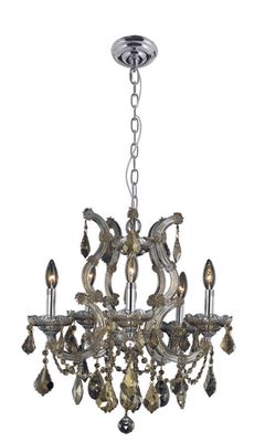 4004W21T-911T  21X24  7 LIGHT TEAK CHROME