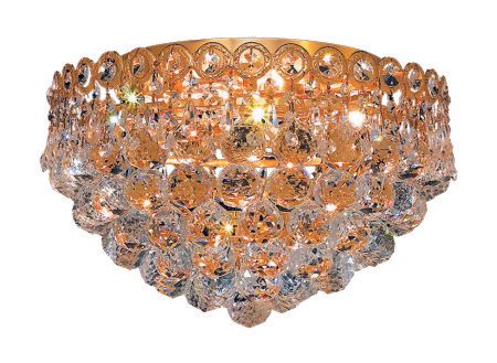 1036F16G  16X10  6 LIGHT  24K GOLD