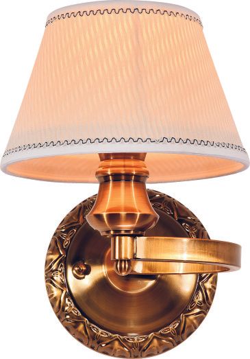 2005W8SB 8 X 11 - 1 LIGHT WALL SCONE SHINY BRONZE