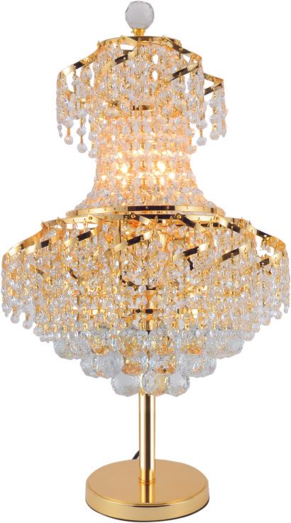 1039TL12G  12X26  6 LIGHT   24K CHROME