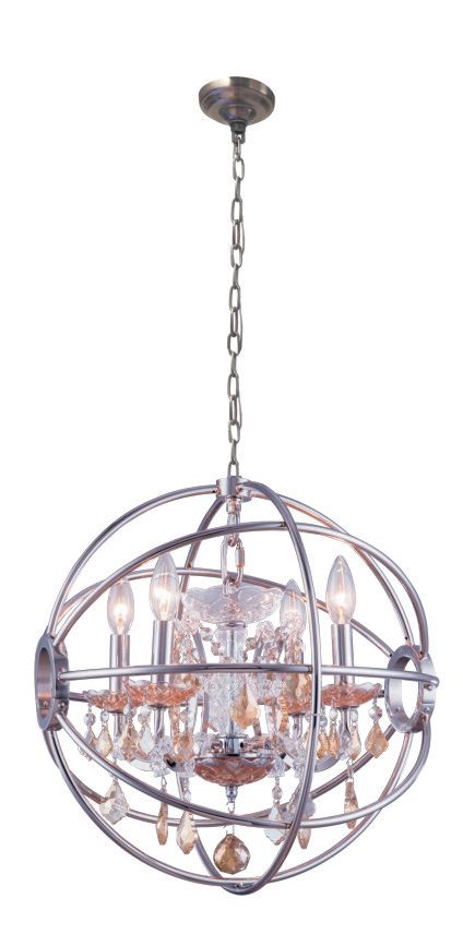 2020W17N-911T  17X19  4 LIGHT  NICKLE