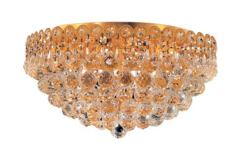 1036F20G  20X11  8 LIGHT  24K GOLD