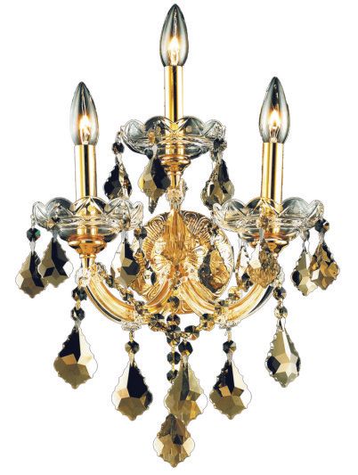 4004W13CG-911T 13X22  3 LIGHTS CLEAR GOLD