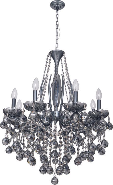 6057W26B  26X32  8 LIGHT SMOKEY BLACK
