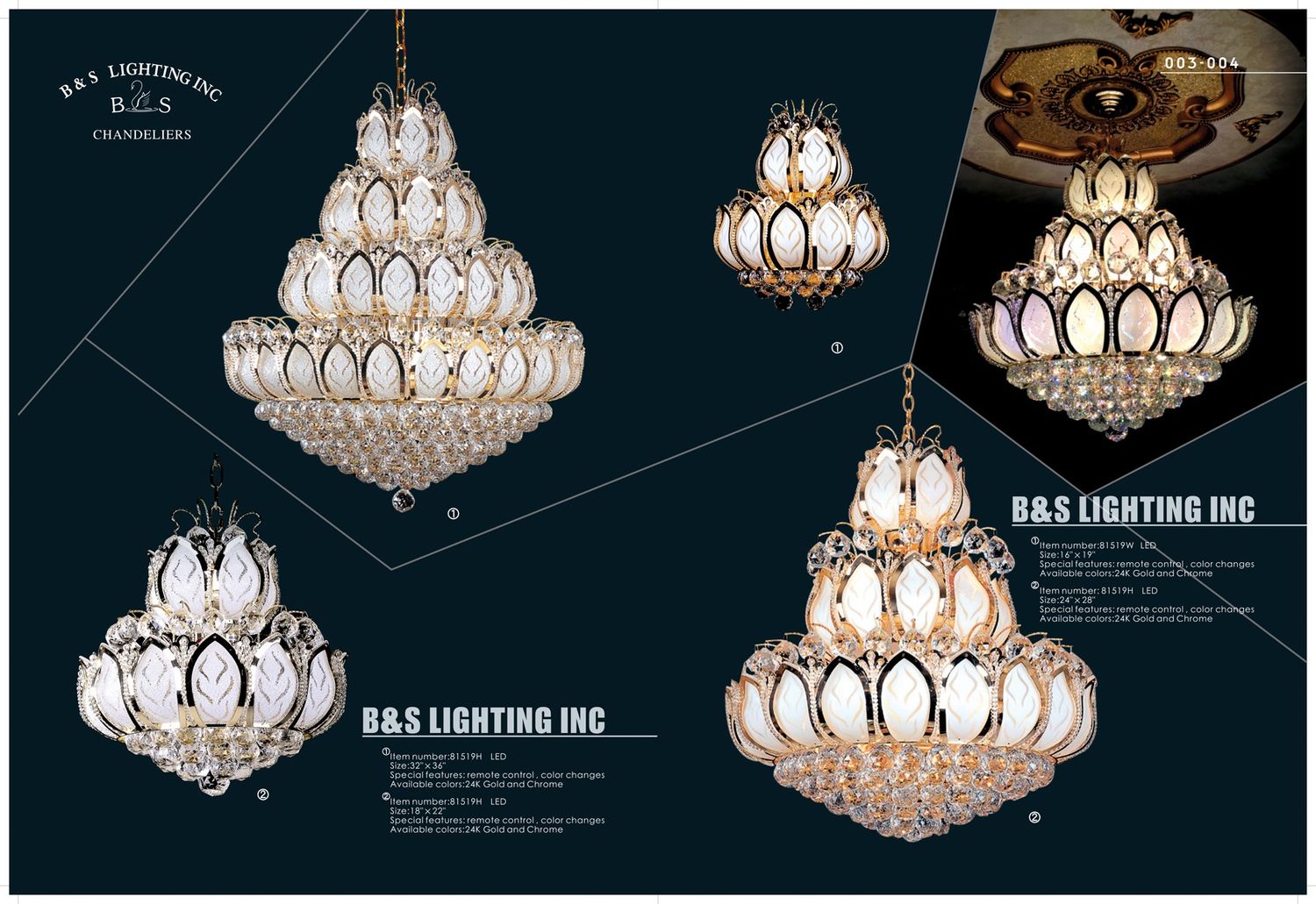 81519H 32 X 36 CHROME LED