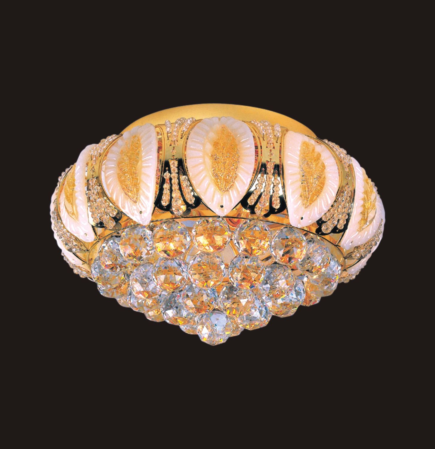 6685F16C  16&#39;&#39;X8&#39;&#39;LED  CHROME FLUSH MOUNT COLOR CHANGING WITH REMOTE
