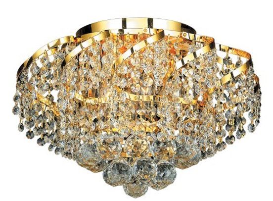 1039F16G  16X10  4 LIGHT   24K GOLD