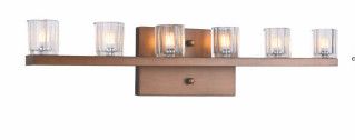 14WSC30AG 30.3” X 1.6” KYOTO ANTIQUE GOLD WALL SCONCE