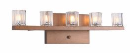 14WSC24AG 24.5” X 1.6” KYOTO ANTIQUE GOLD WALL SCONCE