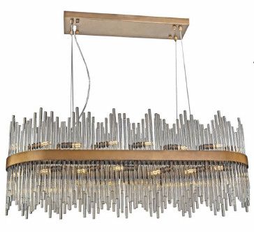 12OVL39AG 39&quot; X 14&quot; MUNICH  ANTIQUE GOLD OVAL