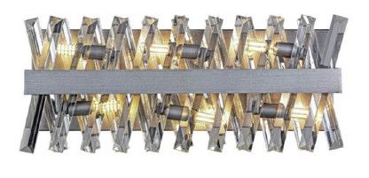 17WSC12PT 12&quot; X 3&quot; MONTREUX PEWTER WALL SCONCE