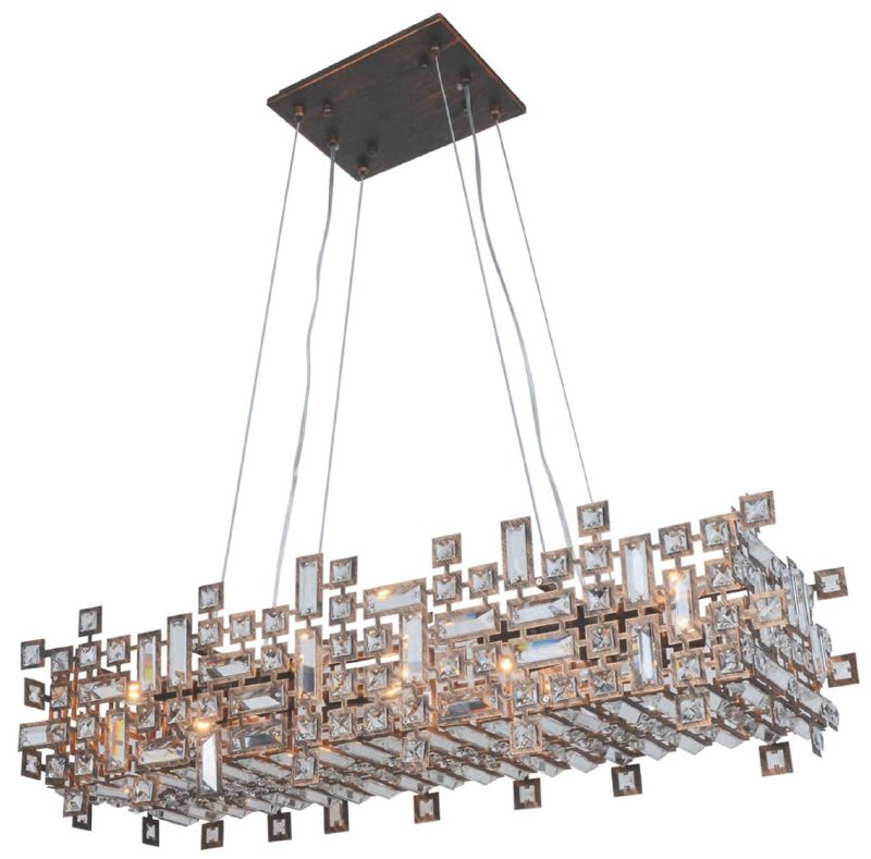 01REC35BR 35&quot; X 11&quot; BRONZE ORAN RECTANGULAR