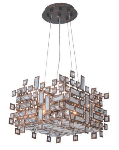 01SQR17BR 16.6&quot; X 9.5&quot; BRONZE ORAN SQUARE