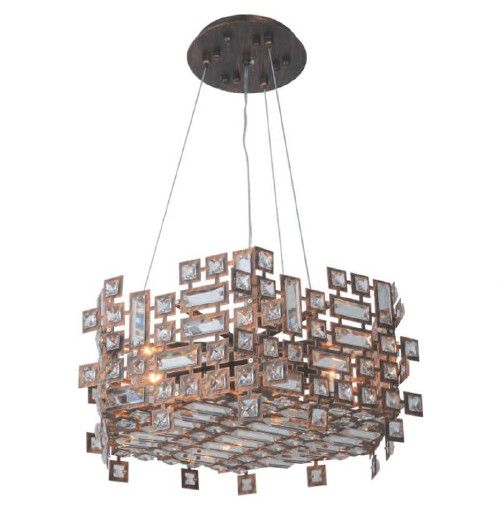 01HEX23BR 23.2&quot; X 9&quot; BRONZE ORAN - HEXAGON