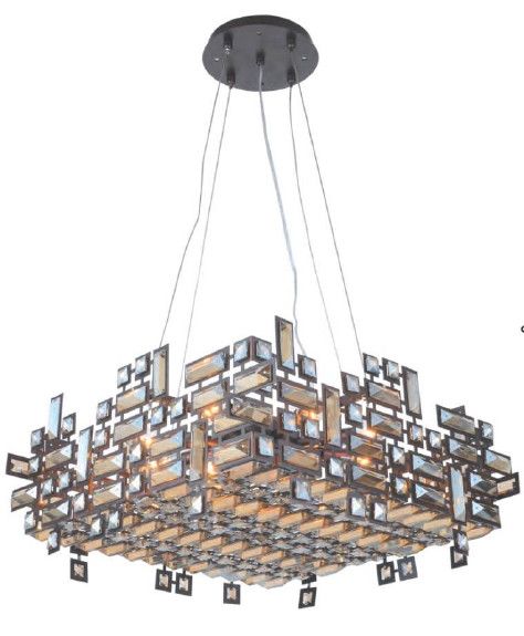 02SQR23BR 22.8&quot; X 9.5&quot; BRONZE Square