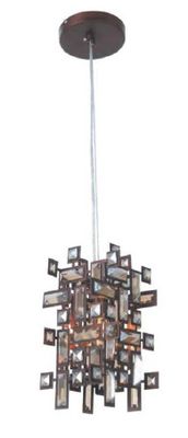 02PEN4BR 4.5" X 12" BRONZE ORAN PENDANT