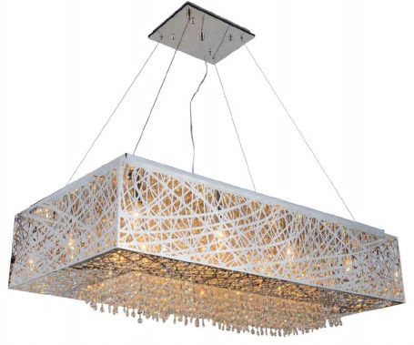03REC39CH 39&quot; X 20&quot; PITTSTON CHROME RECHANGULAR