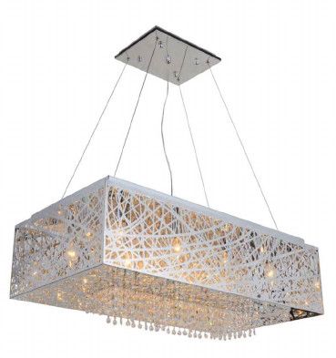 03REC31CH 31&quot; X 16&quot; PITTSTON CHROME RECHANGULAR