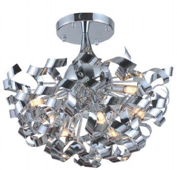 30FLT28CH 27.5&quot; X 14&quot; RIETI CHROME FLUSHMOUNT