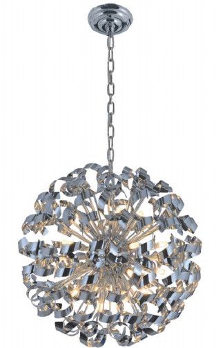 30RND28CH 27.5&quot; X 27.5&quot; RIETI CHROME ROUND