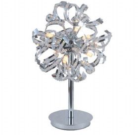 30TBL13CC 12.5&quot; X 20&quot; RIETI CHROME TABLE LAMP