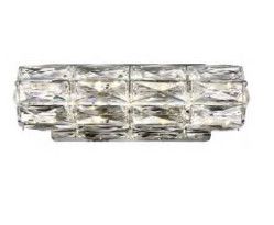 2042D12CCT 12" X 4.7" SAMSUNG LED CHROME WALL SCONCE