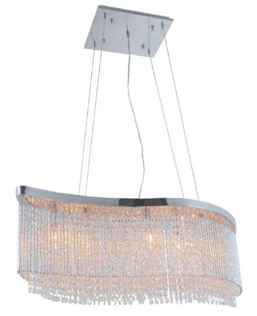 28WVE32CH D32” X W12” SOMME CHROME WAVE