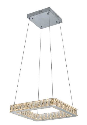 2042D17CCT 17&quot; X 3&quot; SAMSUNG LED CHROME SQUARE - 1 TIER