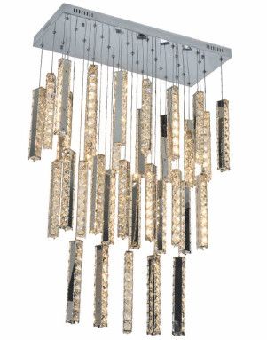 2047D31CCT 31&quot; X 11&quot;  SAMSUNG LED CHROME RECTANGULAR