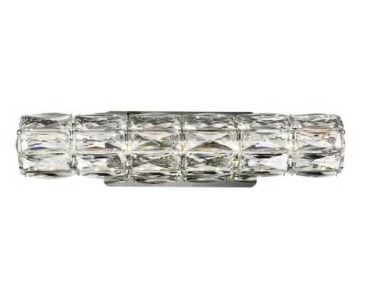 2042D18CCT 18&quot; X 4.7&quot; SAMSUNG LED CHROME WALL SCONCE