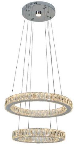 2045D21CCT 21&quot; + 16&quot; SAMSUNG LED CHROME ROUND - 2 TIER