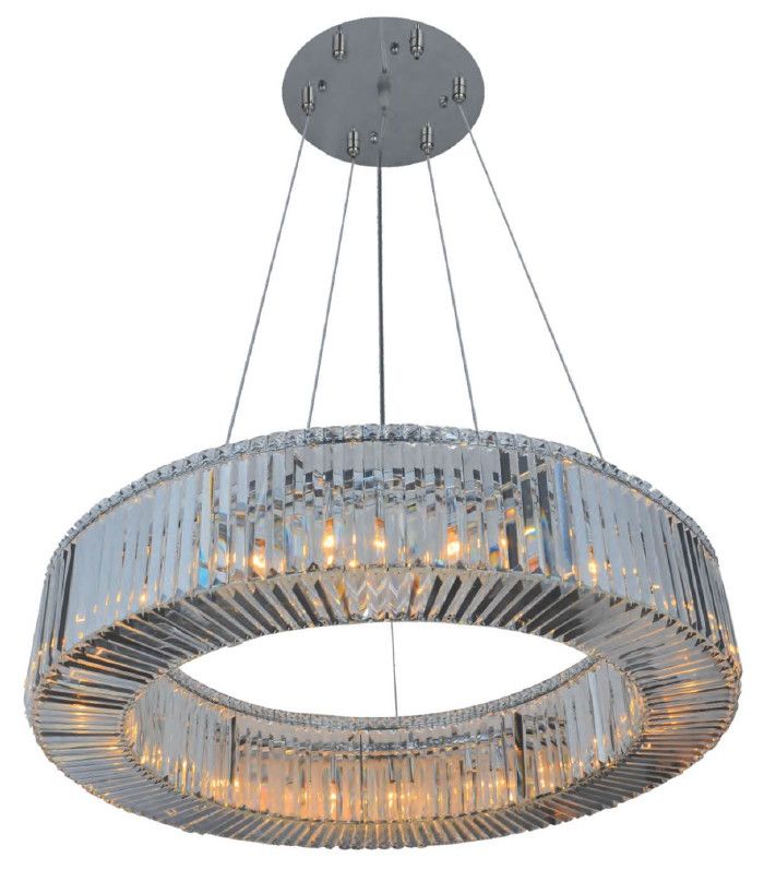05RND47CH 47&quot; X 10&quot; RIYADH CHROME ROUND - 1 TIER