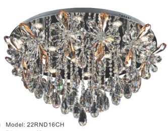 22RND20CH 20" X 15" MISSOURI CHROME ROUND