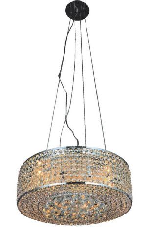 23RND21CH 21.6&quot; X 8&quot; WEB CHROME ROUND