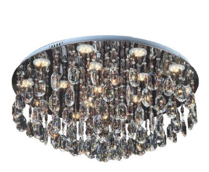 21RND24CH 24&quot; X 12&quot; OHIO CHROME ROUND