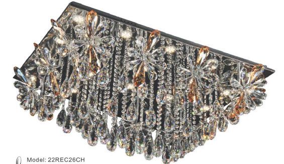 22REC40CH 40&quot;X32&quot;X17&quot; MISSOURI CHROME RECTANGULAR