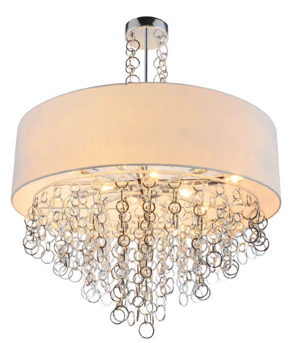 2300H32WC 32&quot; X 32&quot; PIPPA CHROME ROUND