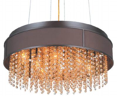 2101R24BR 24&quot; X 24&quot; GHANA DARK BROWN ROUND