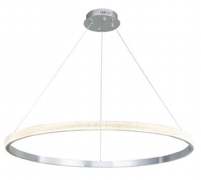 3000H39S 39&quot; X 25&quot; RINGS SILVER ROUND-1 TIER