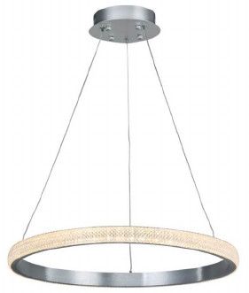 3000H24S 24&quot; X 20&quot; RINGS SILVER ROUND-1 TIER