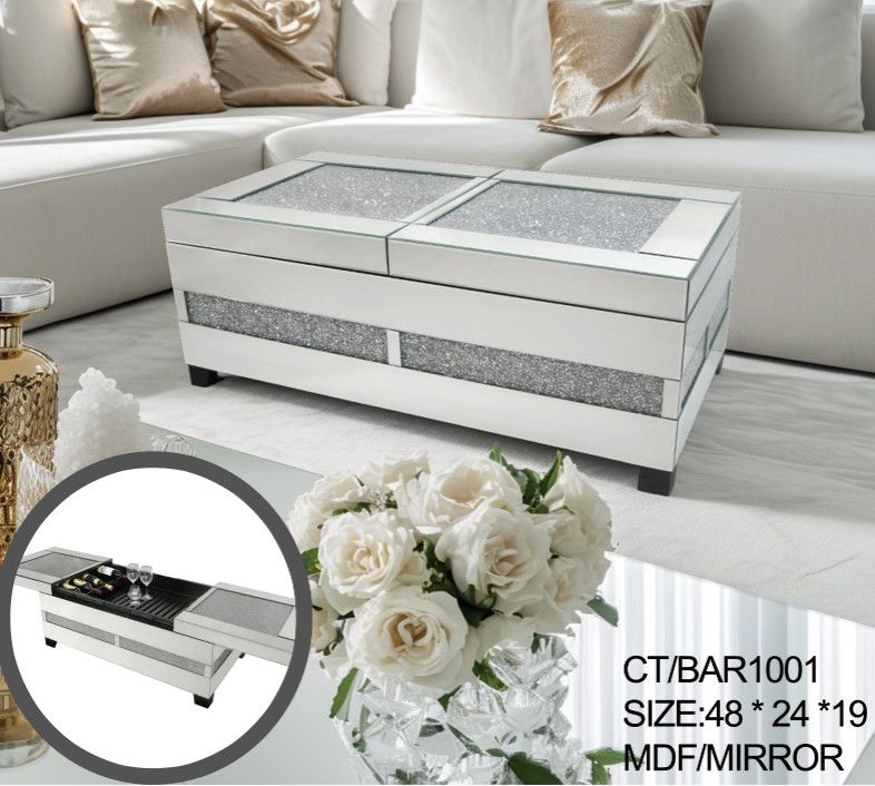 CT/BAR1001 – Coffee Table 47.2&quot;×23.6&quot;×18.9&quot;