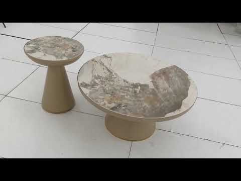 CT2006G 35 X 17 IRON + CERAMIC COFFEE TABLE