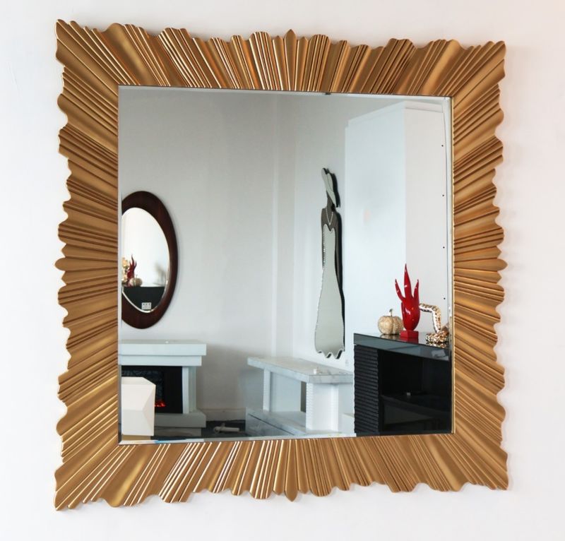 GMR102 GOLDEN LEAF WALL MIRROR